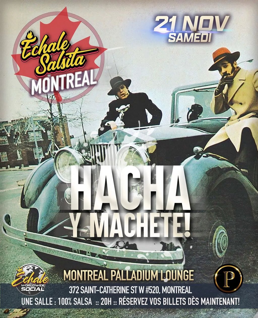 Hacha y machete!