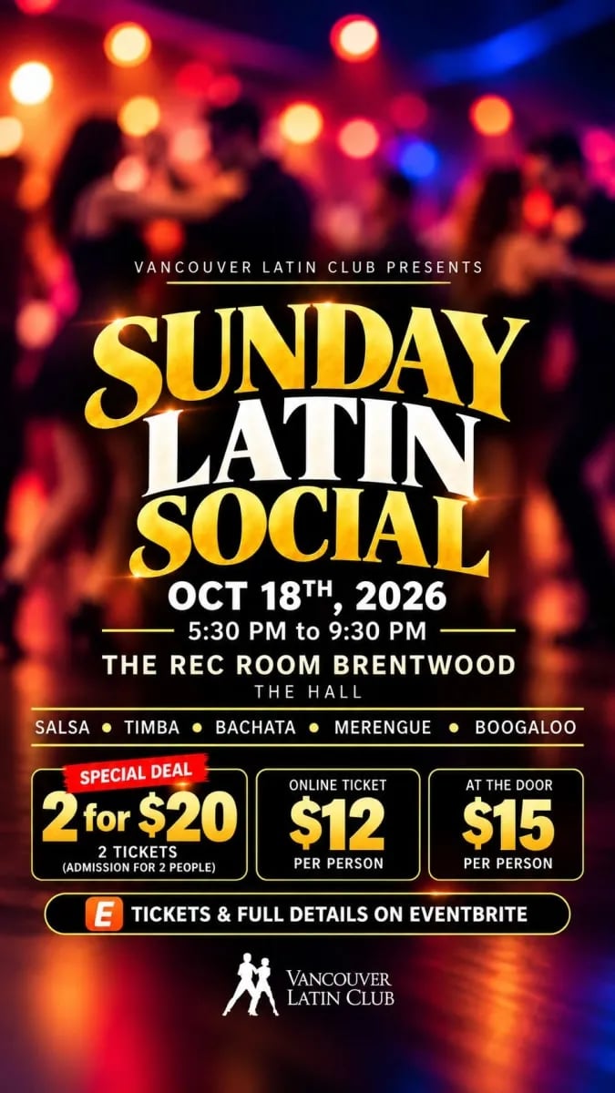 Sunday Latin Social