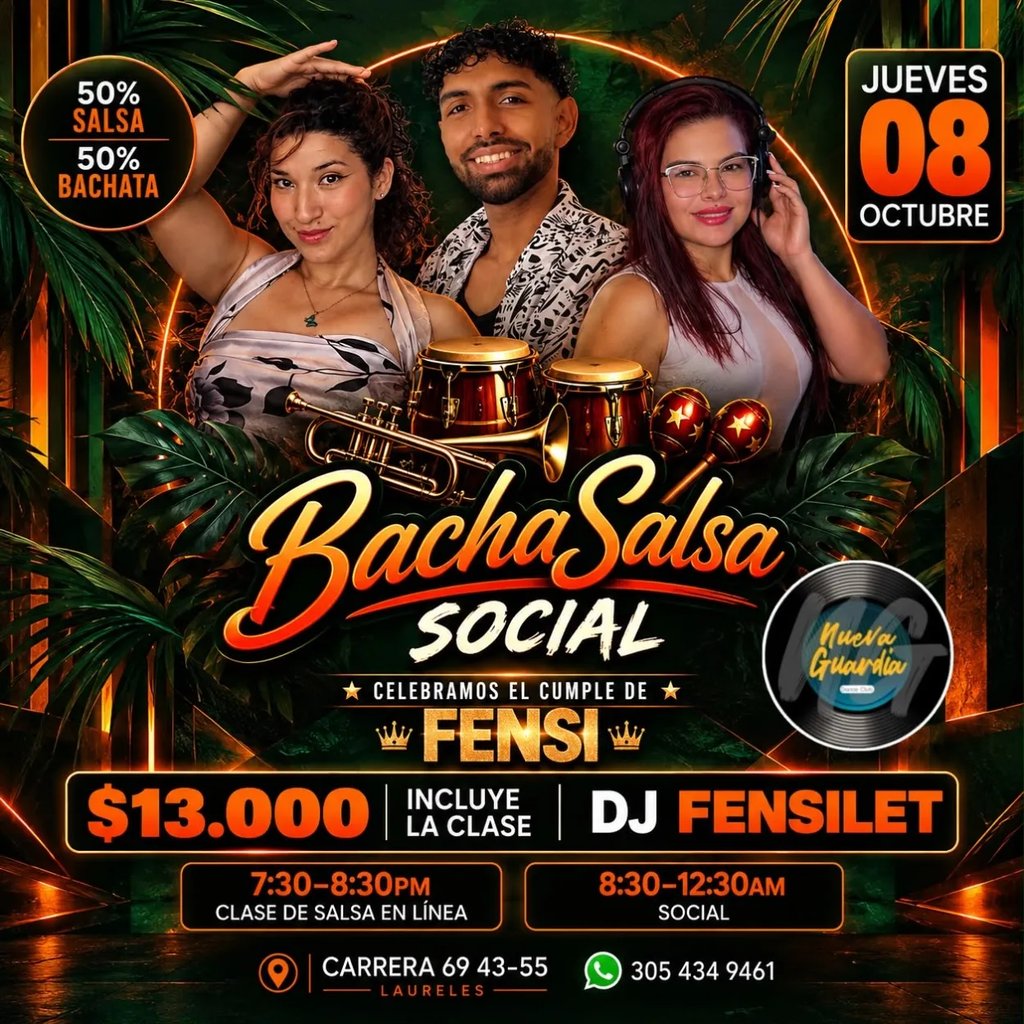 BachaSalsa social