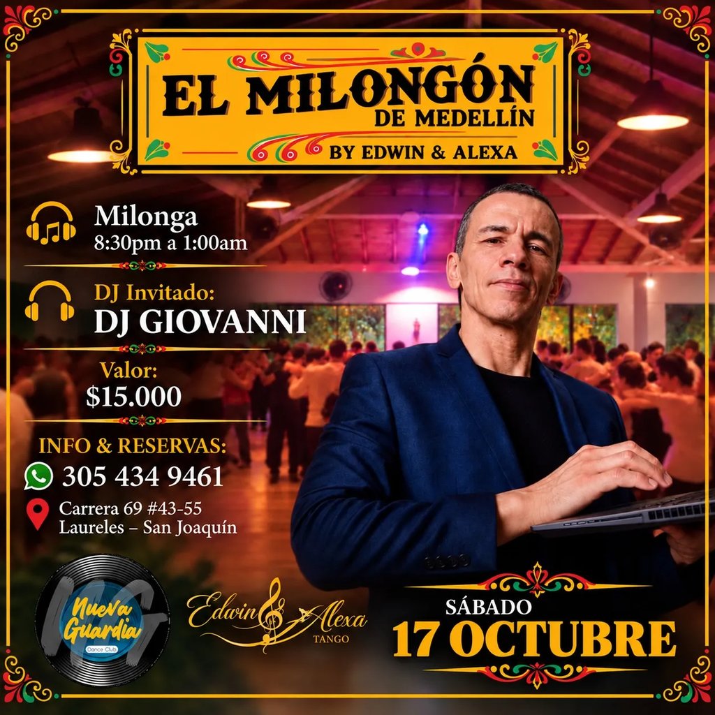 El milongón de Medellín