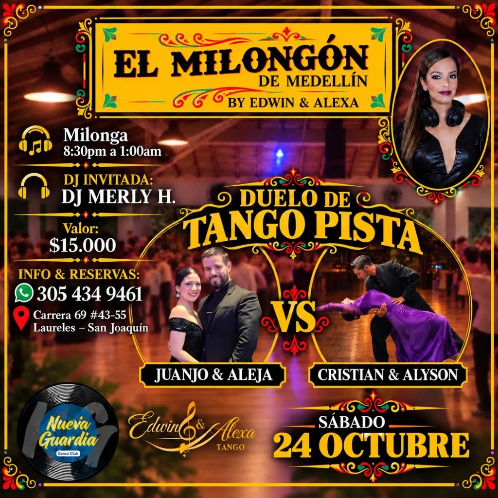 El milongón de Medellín
