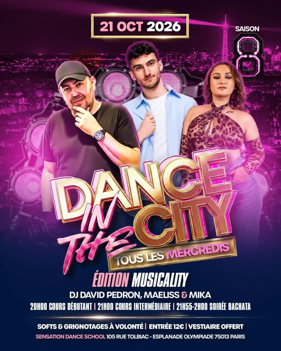 Dance in the City – Saison 8 – Édition Musicality