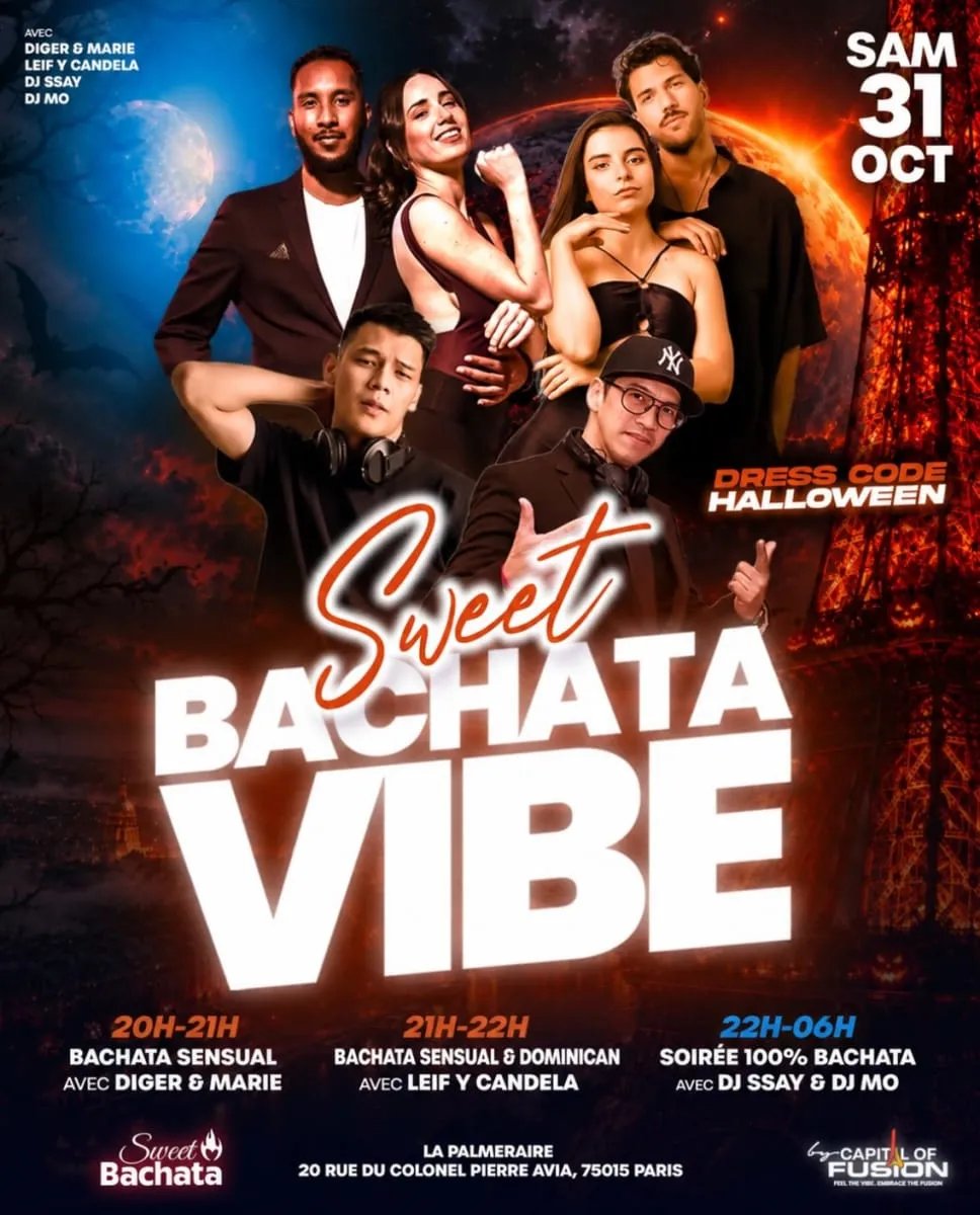 Sweet Bachata Vibe Experience Halloween Edition