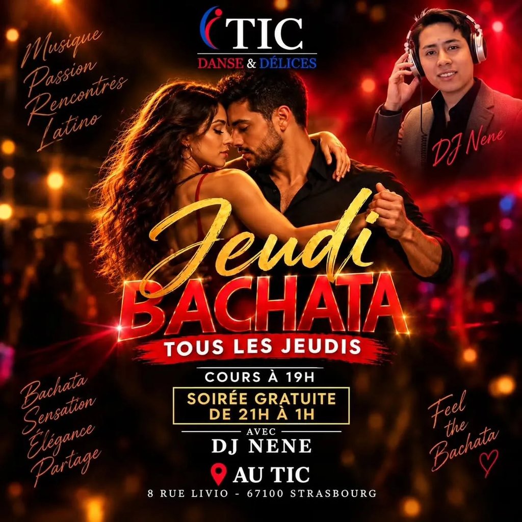 Jeudi Bachata – Tous les Jeudis