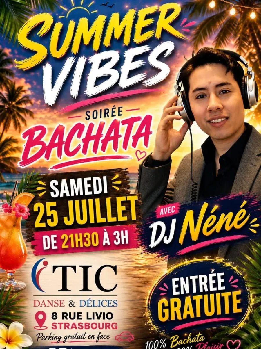 SUMMER VIBES Soirée Bachata