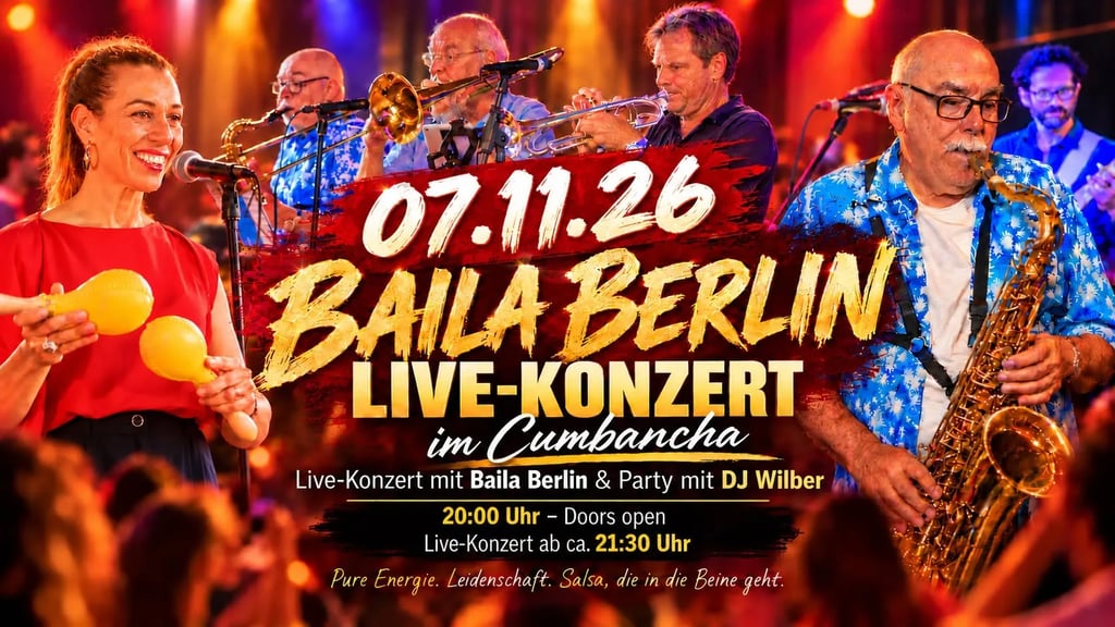 Baila Berlin Live-Konzert