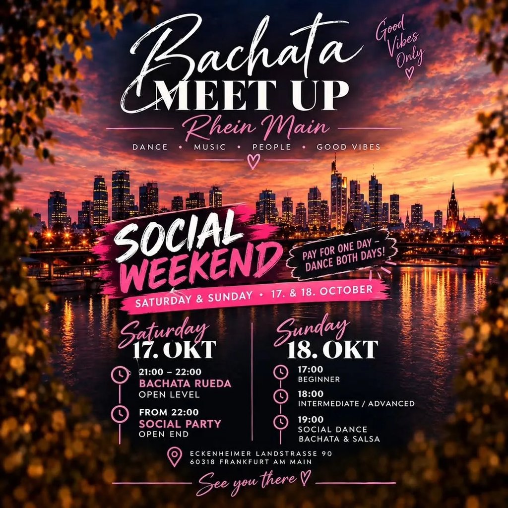 Bachata Meet Up Rhein Main – Social Weekend
