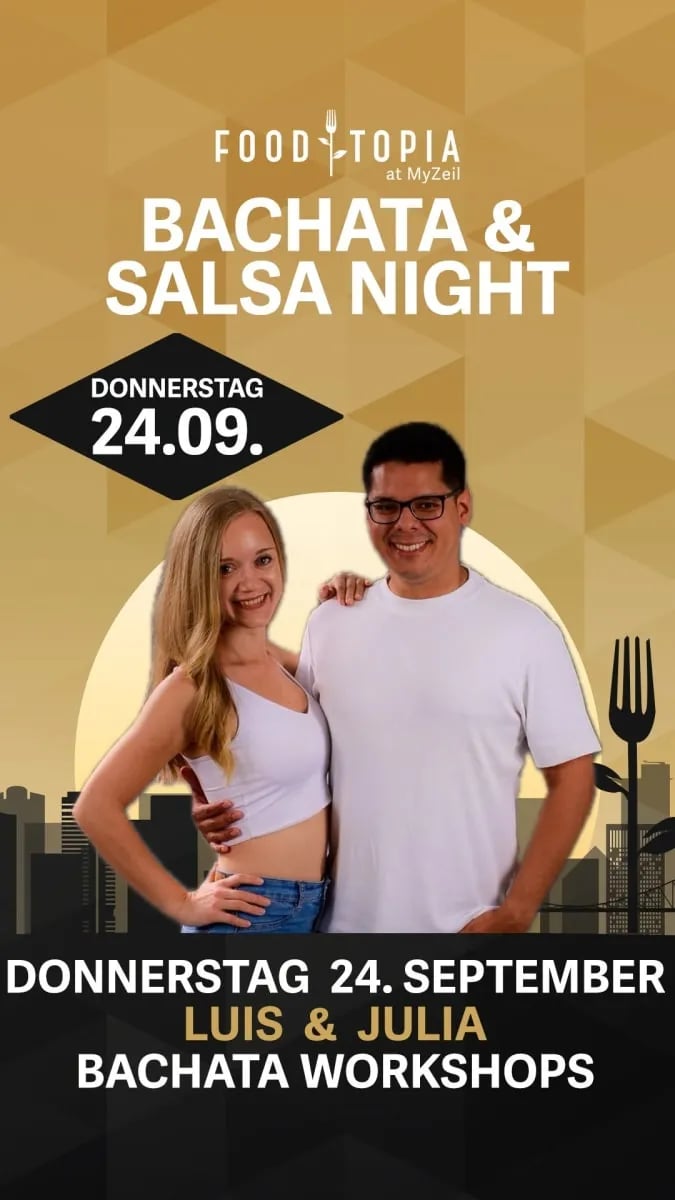 Bachata & Salsa Night – Luis & Julia Bachata Workshops