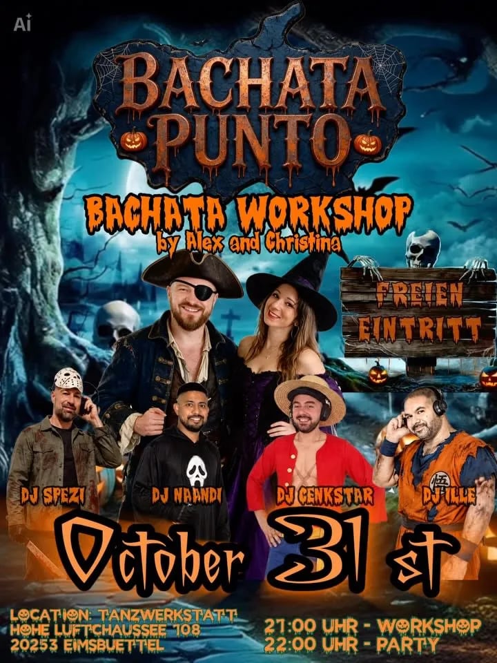 Bachata Punto Halloween Party