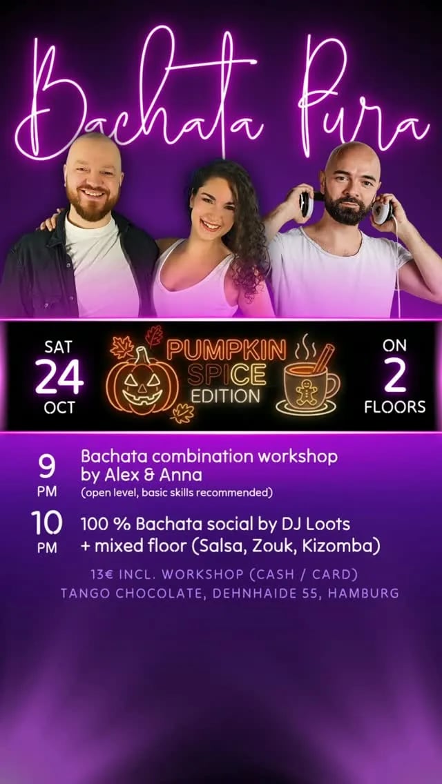 Bachata Pura Pumpkin Spice Edition