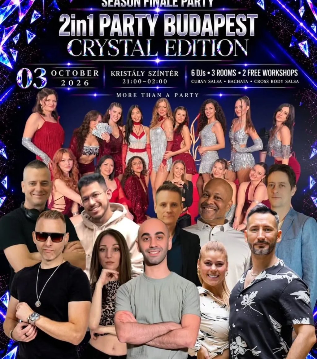 2in1 Party Budapest – Crystal Edition