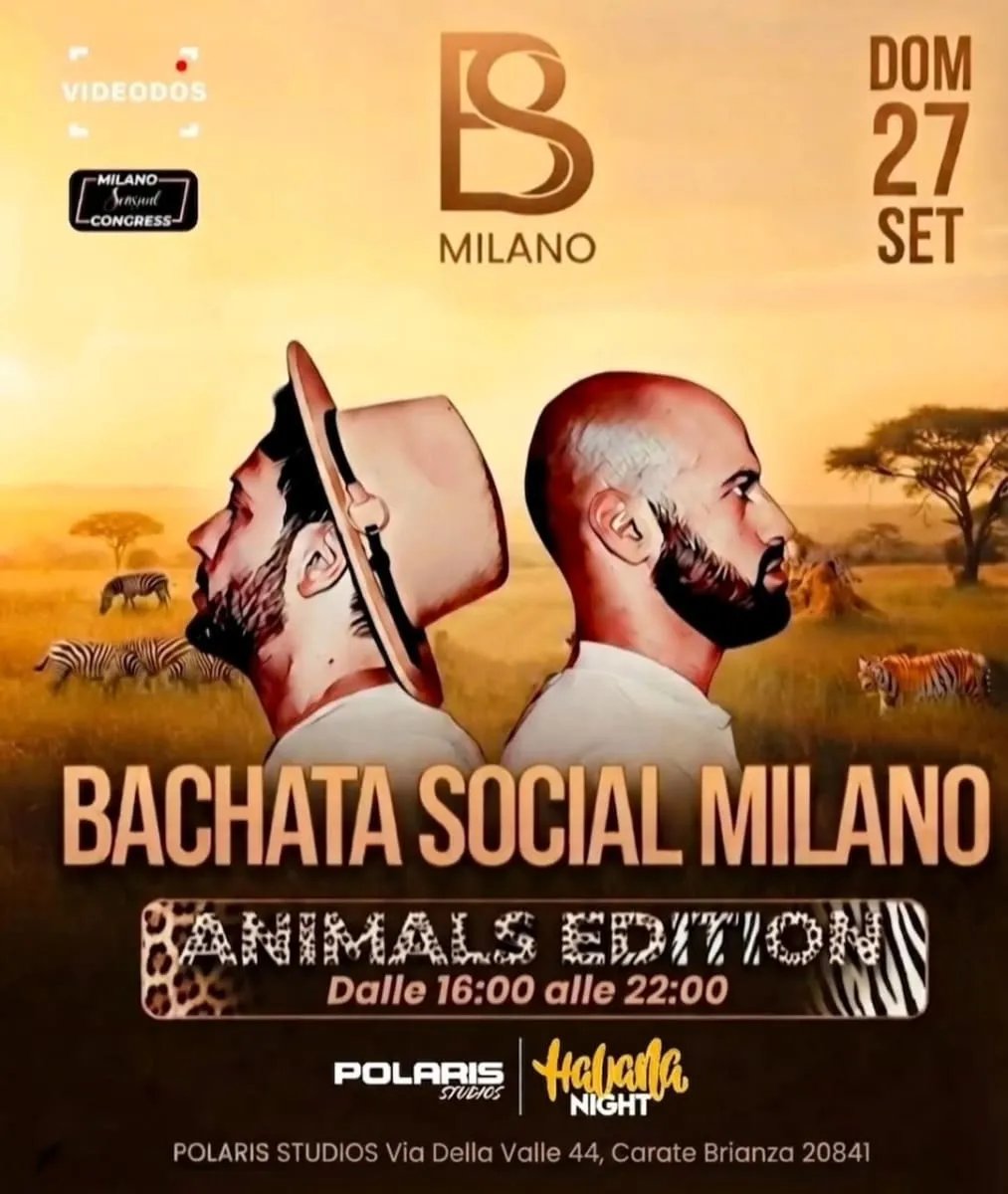 Bachata Social Milano – Animal Edition