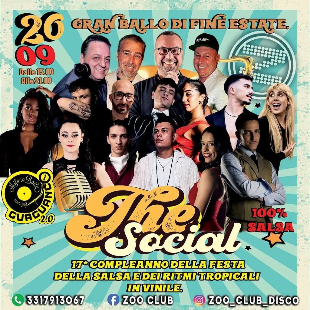 Gran Ballo di Fine Estate – Zoo Social