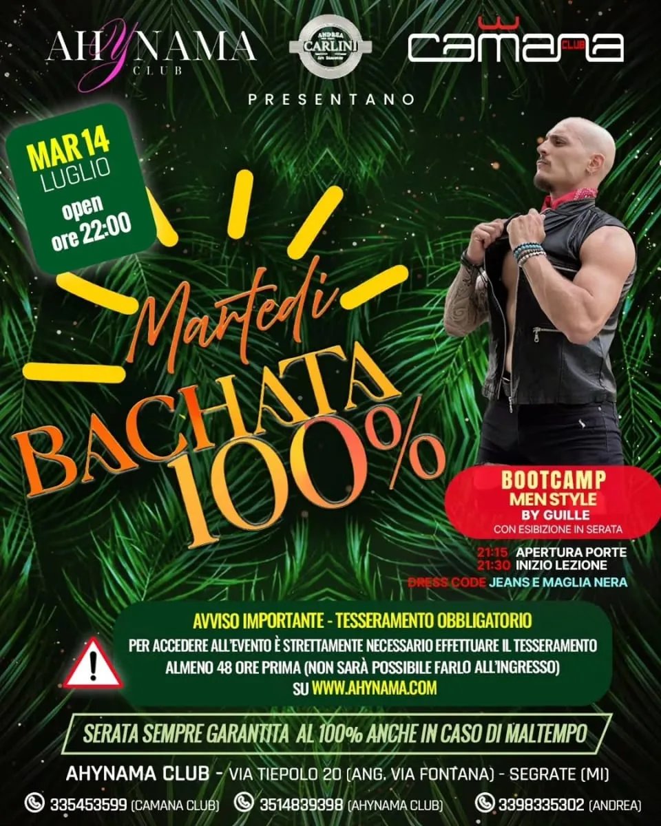 Martedì Bachata 100%