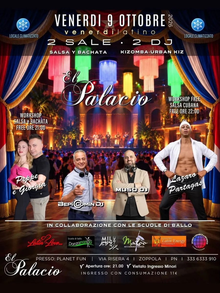 Venerdì Latino – El Palacio