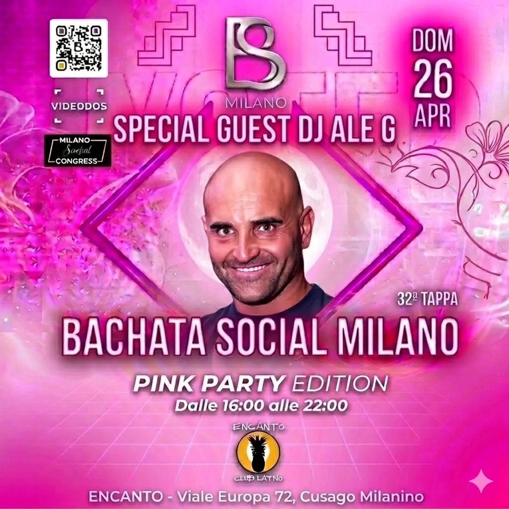 Bachata Social Milano — Pink Party Edition