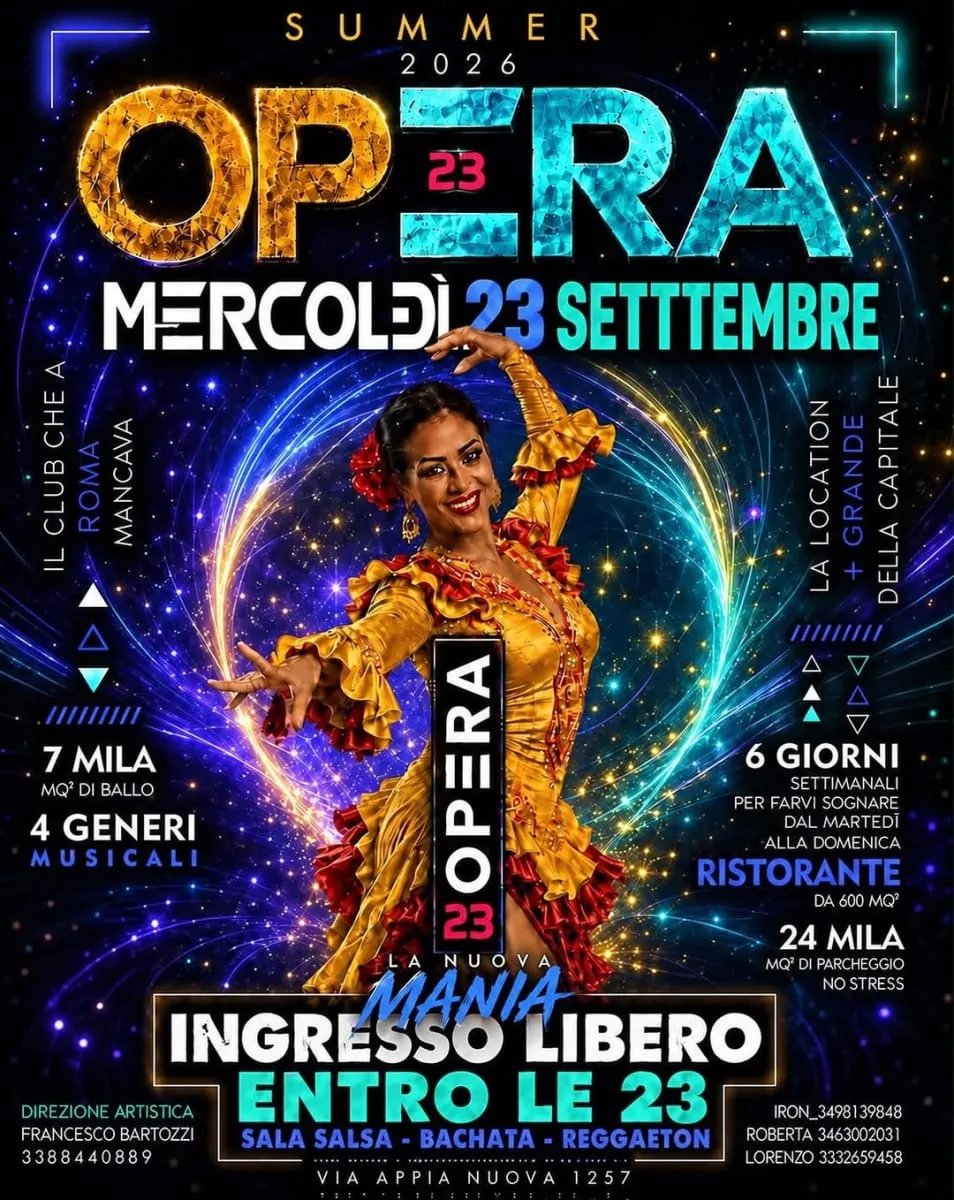 Opera 23 Summer 2026