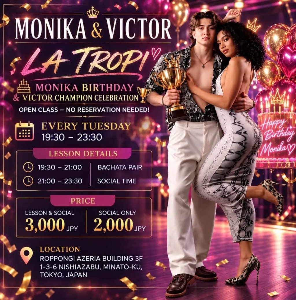 Monika & Victor La Tropi — Monika Birthday & Victor Champion Celebration