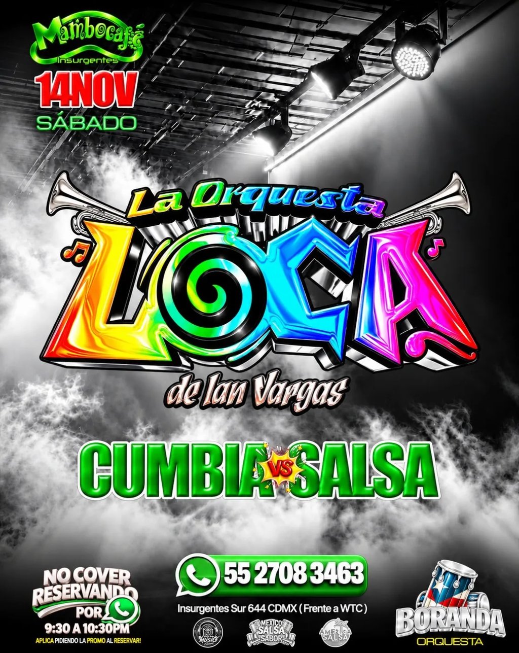 Cumbia vs Salsa