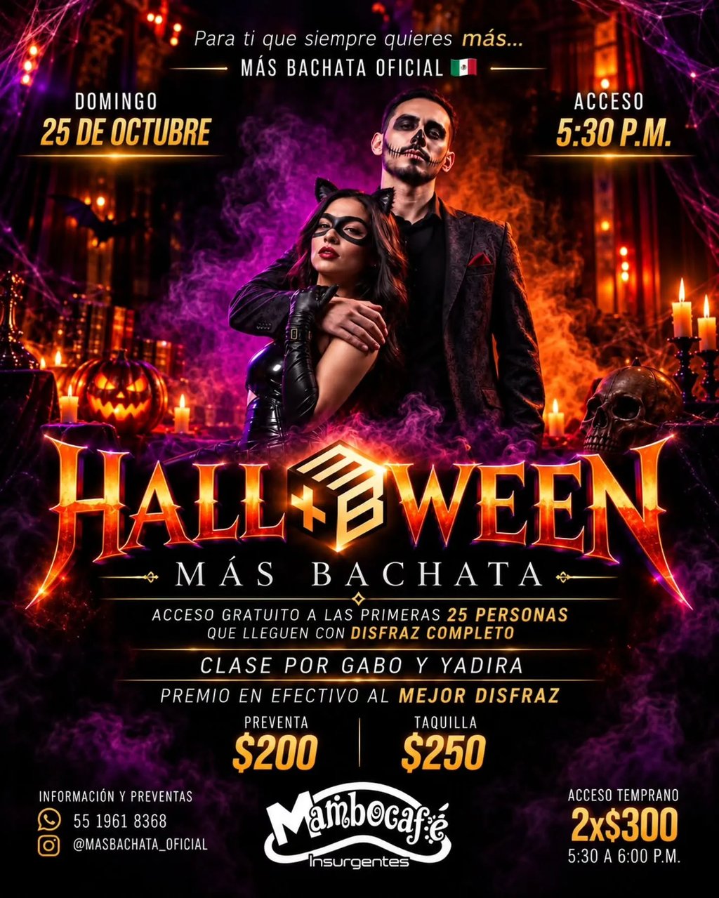 Halloween Más Bachata