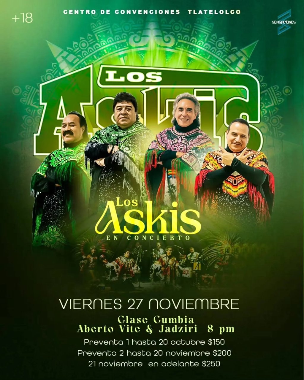 Los Askis en concierto