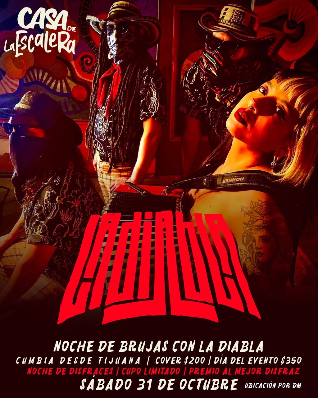 Noche de brujas con La Diabla