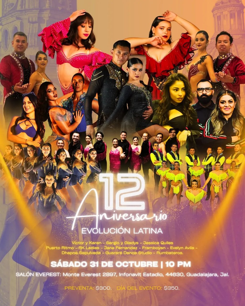 12 aniversario Evolución Latina