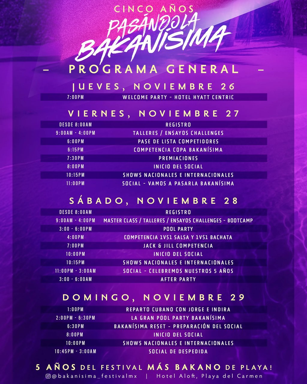 Bakanísima Festival 2026