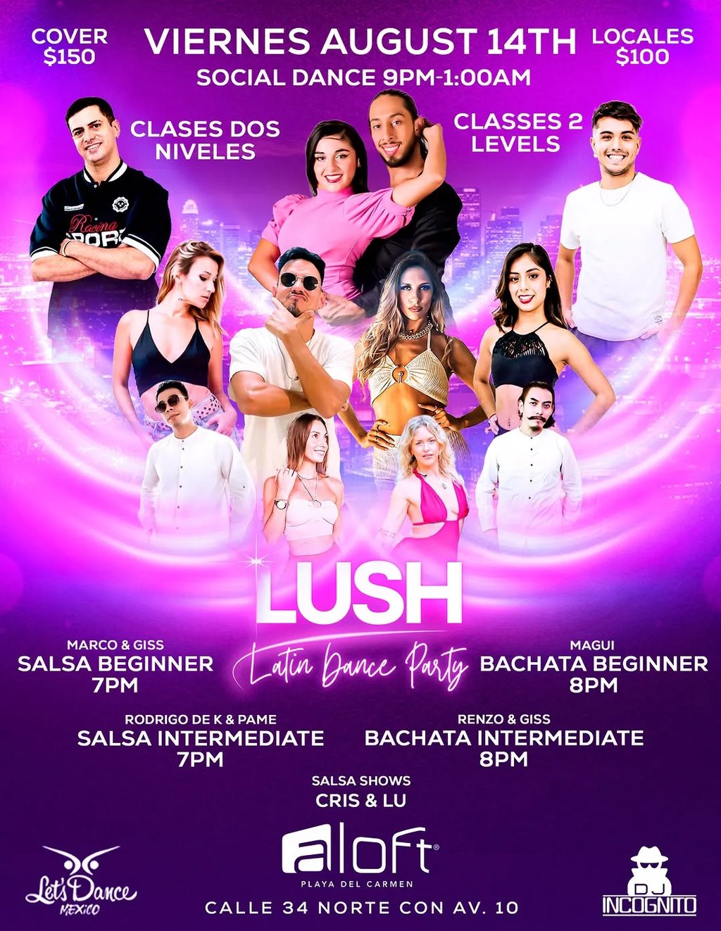 LUSH Latin Dance Party
