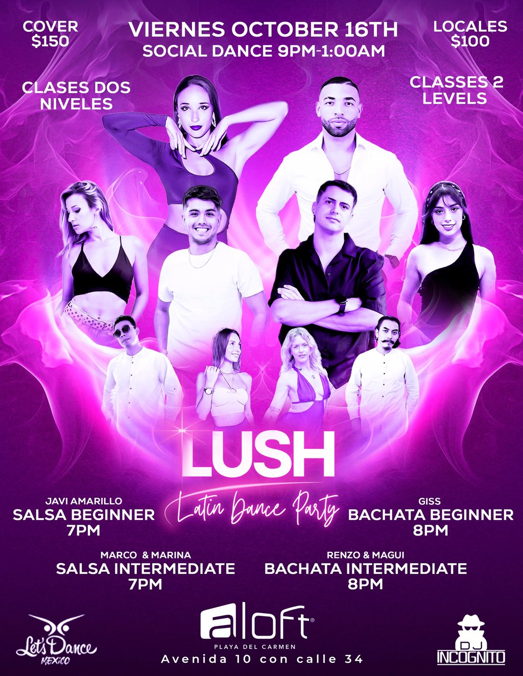 Lush Latin Dance Party