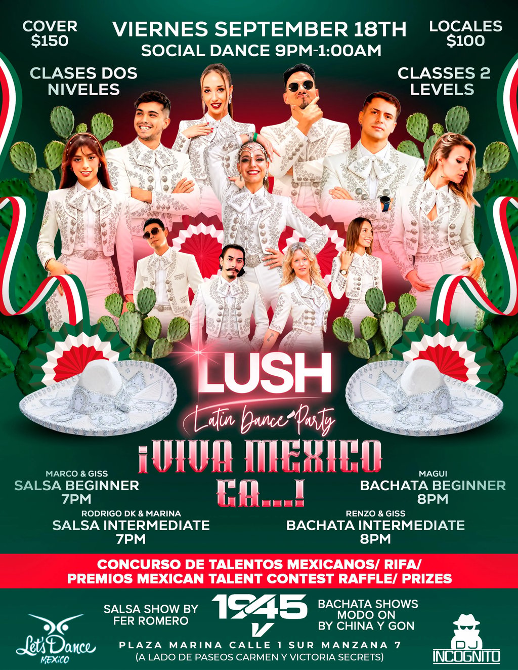 Viva México en Lush