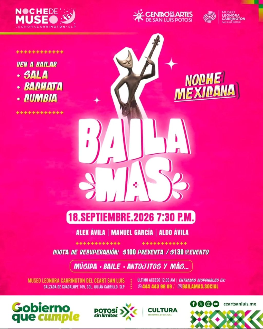 Baila Más: Noche Mexicana en el Museo