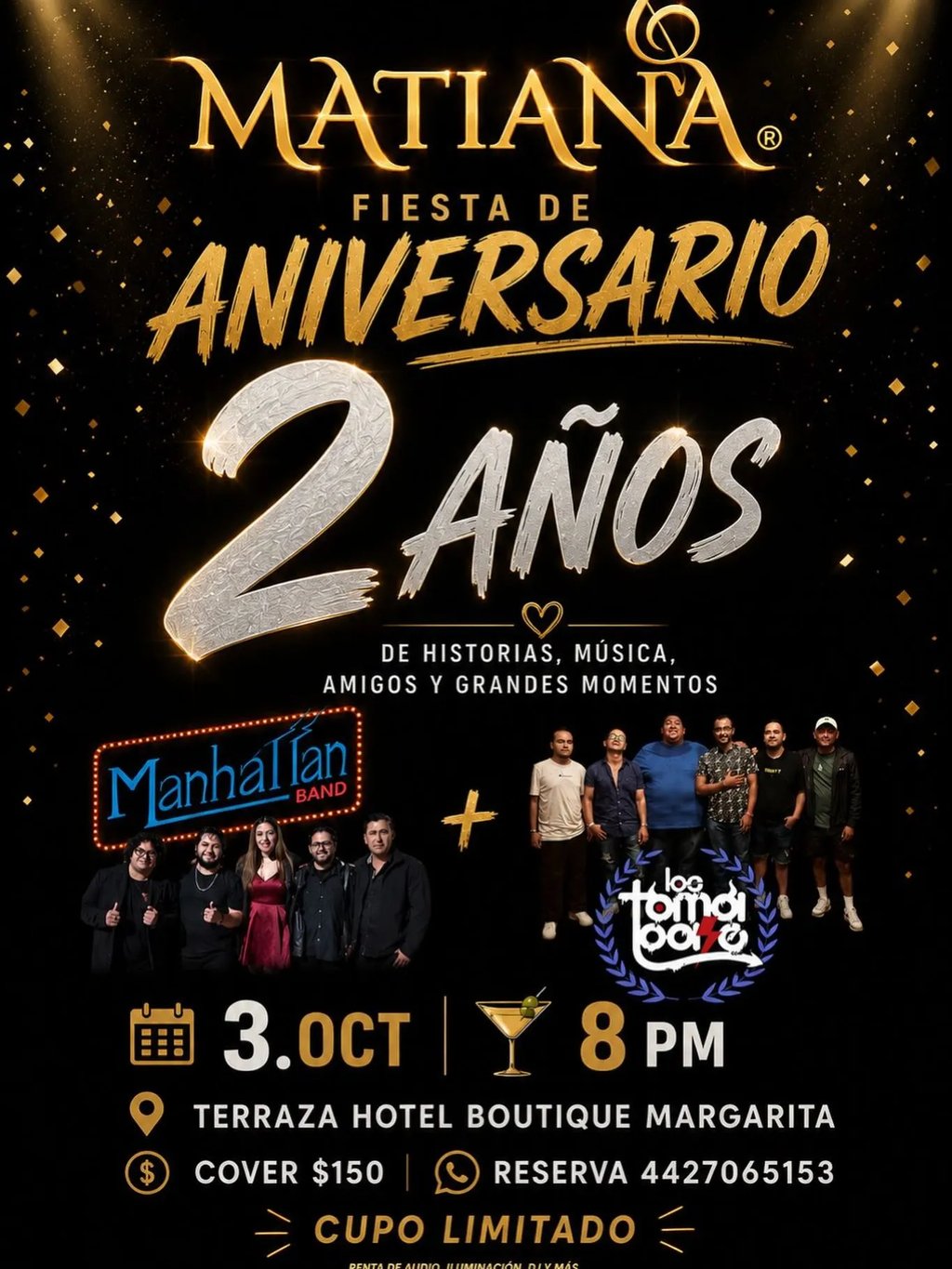 Fiesta de aniversario 2 años