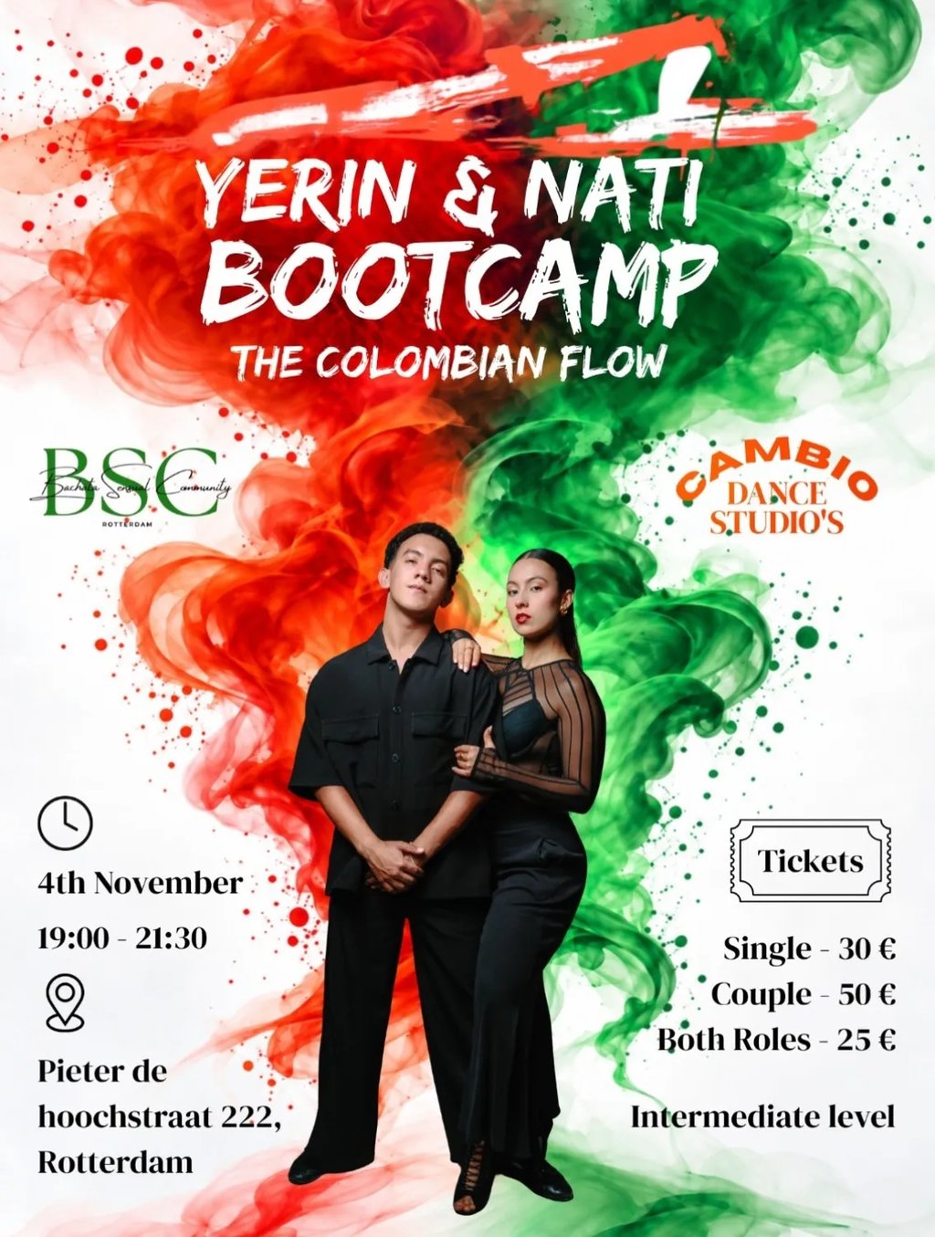 Yerin & Nati bootcamp the Colombian flow