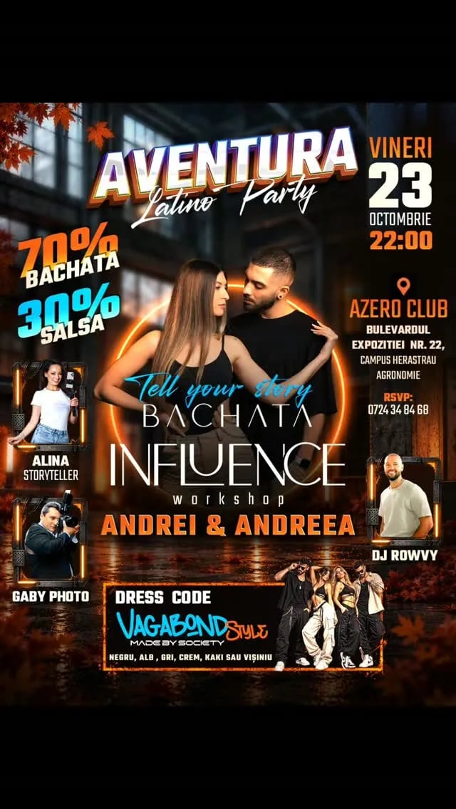 Aventura Latino Party – Tell Your Story Bachata Influence
