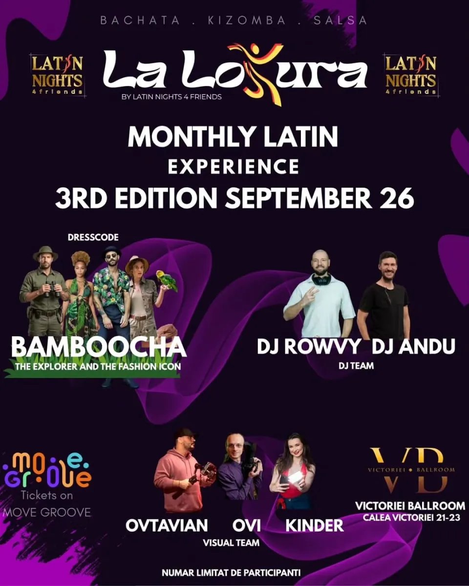LaKoura Monthly Latin Experience – 3rd Edition