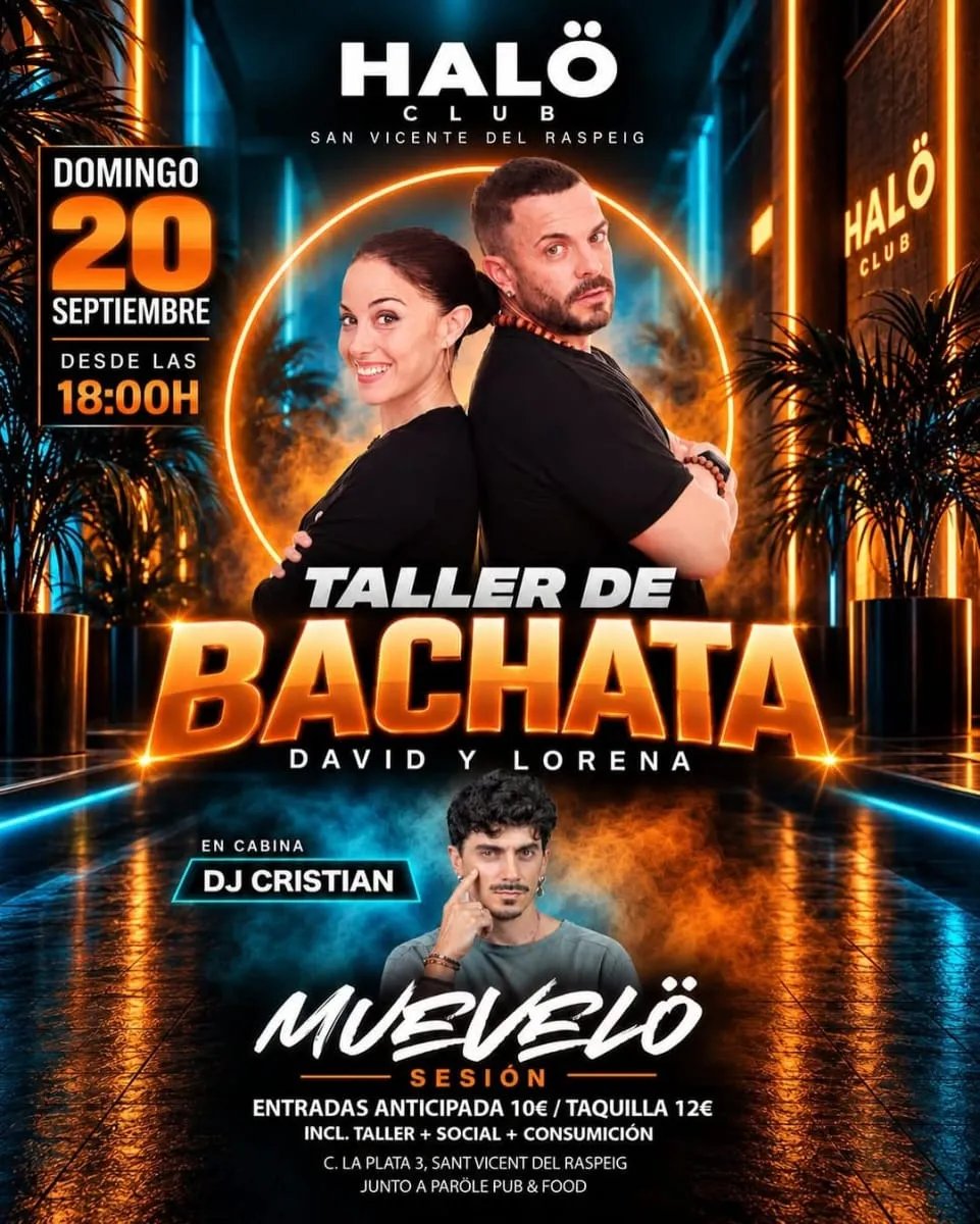 Taller de bachata David y Lorena
