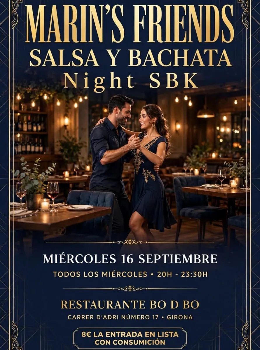 Marin’s Friends Salsa y Bachata Night SBK