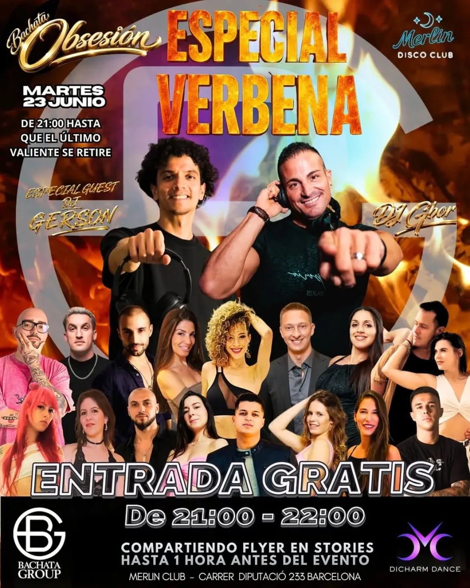 Bachata Obsesion Especial Verbena
