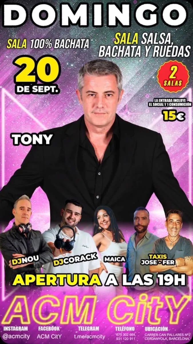 Domingo social ACM City