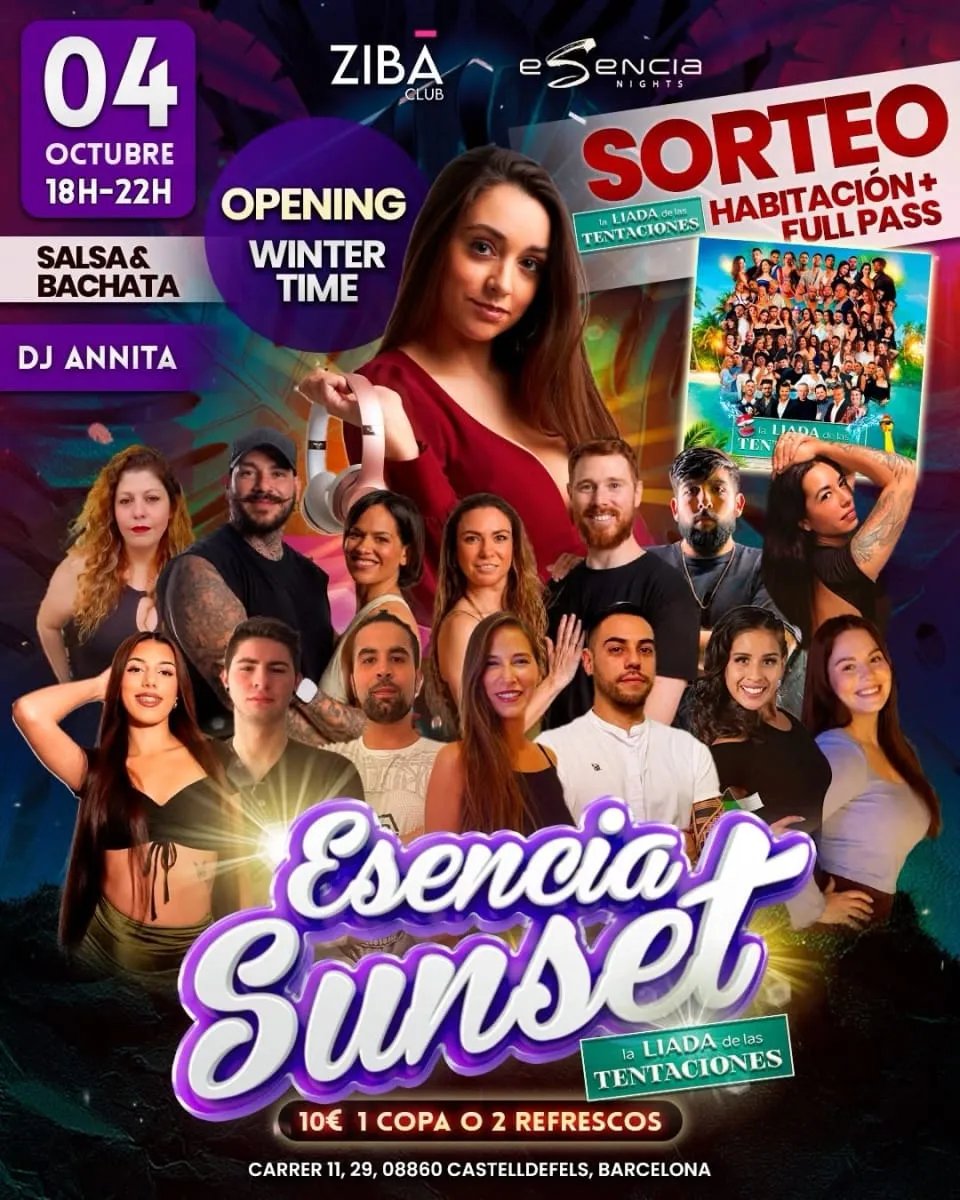Esencia Sunset – Opening Winter Time