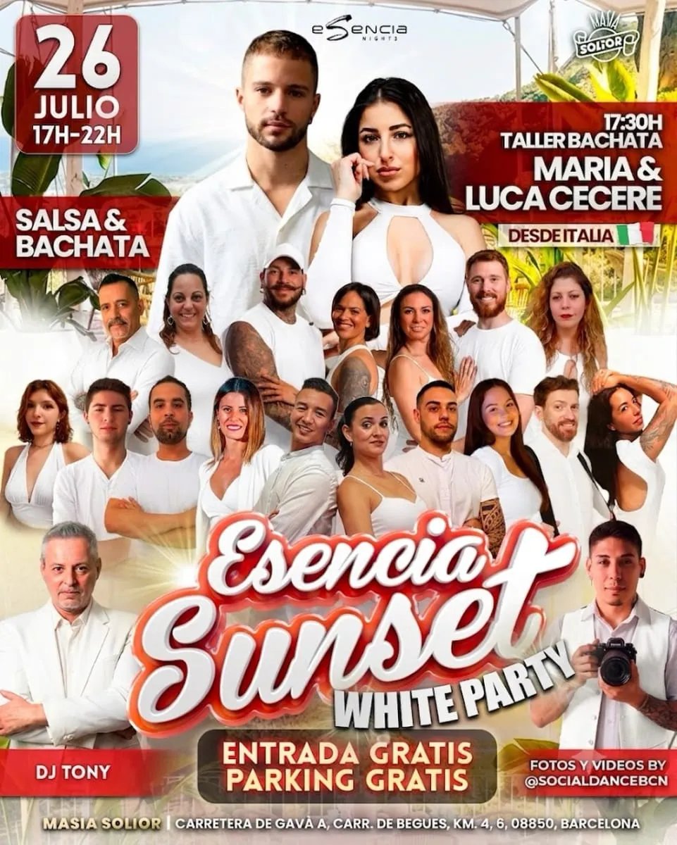 Esencia Sunset White Party