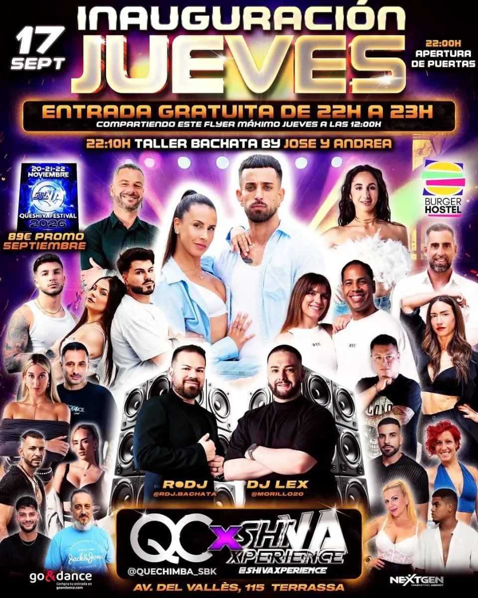 Inauguramos jueves gratis - QC Shiwa Xperience