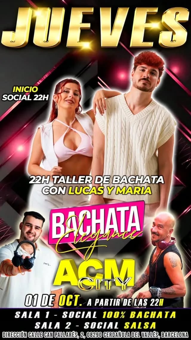 Jueves Bachata ACM City
