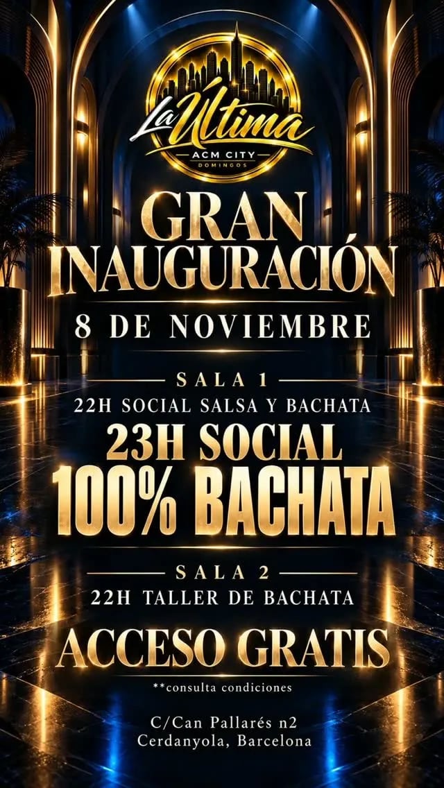 La Última - Gran inauguración