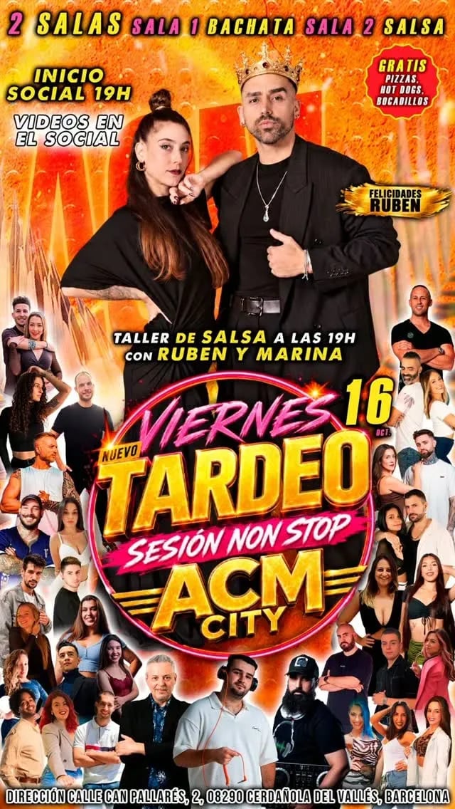 Nuevo tardeo sesión non stop ACM City