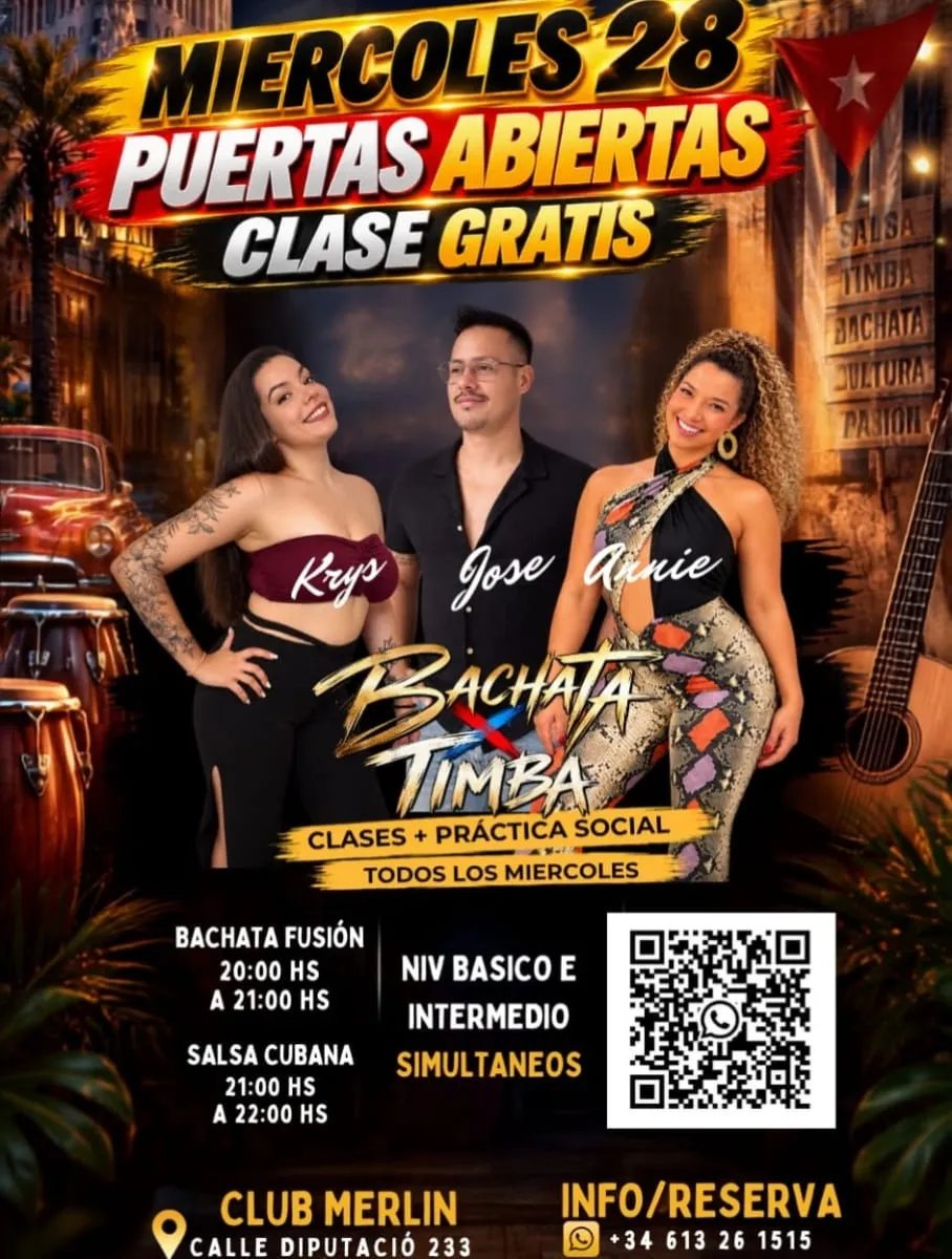 Puertas abiertas - Bachata x timba