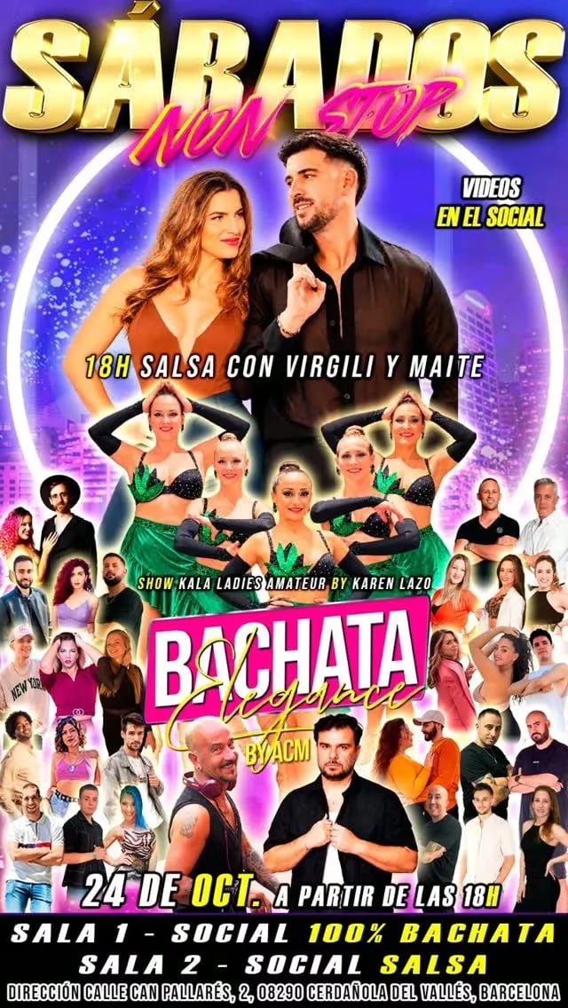 Sábados non stop - Bachata Elegance
