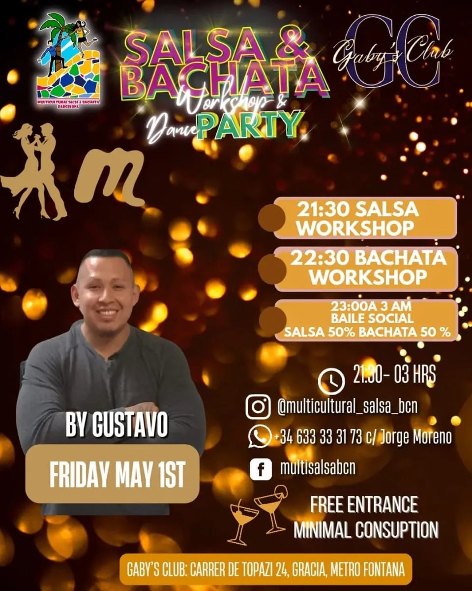 Salsa & Bachata Workshop & Dance Party