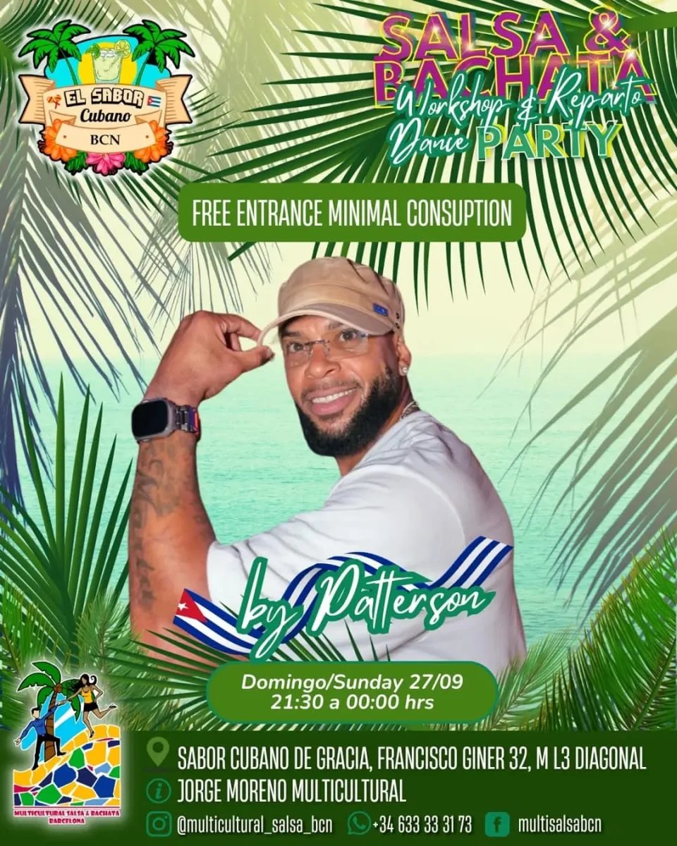Salsa & Bachata Workshop & Reparto Dance Party